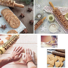 Load image into Gallery viewer, Amazing Christmas Embossing Rolling Pin