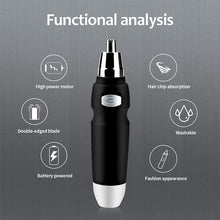 Load image into Gallery viewer, Electric Shaving Nose Ear Trimmer