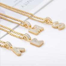 Load image into Gallery viewer, Stainless Steel Initial Letters Necklace