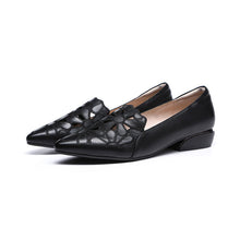 Load image into Gallery viewer, Soft surface hollow embroidered casual shoes