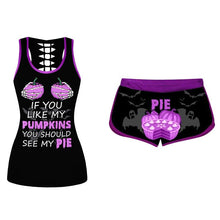 Load image into Gallery viewer, Halloween Pumpkin Vest Set