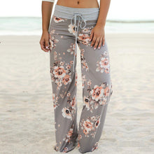 Load image into Gallery viewer, Pantalones Florales Holgados de Mujer, - Tejido Ligero