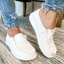 Load image into Gallery viewer, Women's Canvas Lace-Up Sneakers