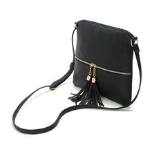Load image into Gallery viewer, Medium Crossbody Bag with Tassel
