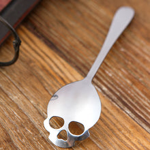 Load image into Gallery viewer, Halloween Skull Spoon