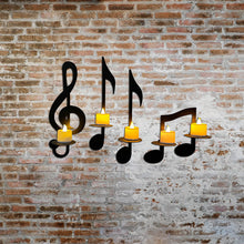Load image into Gallery viewer, 🔥Black Music Note Wall Sconce💡