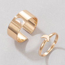 Load image into Gallery viewer, New Fashion Alloy Metal Couples Ring