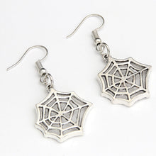 Load image into Gallery viewer, Punk Style Halloween Spider Earrings
