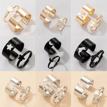 Load image into Gallery viewer, New Fashion Alloy Metal Couples Ring