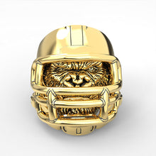 Load image into Gallery viewer, New Trendy Football Helmet Ring
