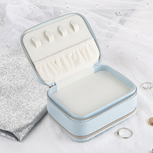 Load image into Gallery viewer, Portable Jewelry Storage Box with Mirror