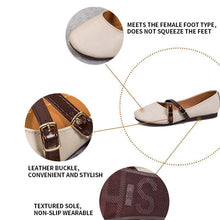 Load image into Gallery viewer, Women's Crisscross Buckle Ballet Flat