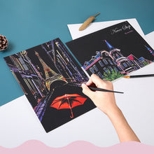 Load image into Gallery viewer, Dream Castle Scratch Painting Kit