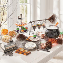 Load image into Gallery viewer, Broomstick Snack Bowl Stand