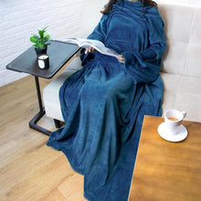 Load image into Gallery viewer, Full Body Snuggle Blanket With Sleeves