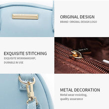 Load image into Gallery viewer, PU Leather Cute Candy Color Mini Backpack