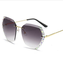 Load image into Gallery viewer, Diamond Hexagonal Sunglasses