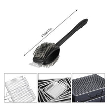 Load image into Gallery viewer, Barbecue Grill Brush with Scraper