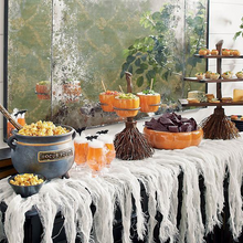 Load image into Gallery viewer, Halloween Pumpkin Snack Bowl Stand