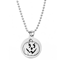 Load image into Gallery viewer, Halloween Theme Stainless Steel Necklace