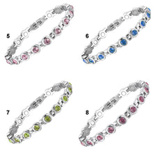 Load image into Gallery viewer, Titanium steel rhinestone bracelet