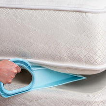 Load image into Gallery viewer, Ergonomic Mattress Wedge Elevator - Bed Making &amp; Mattress Lifting Handy Tool Alleviate Back Pain