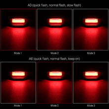Load image into Gallery viewer, Bicycle Rear Light Remote Control Alarm Lock