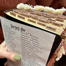 Load image into Gallery viewer, Prayer bible tabs
