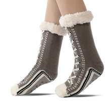 Load image into Gallery viewer, Ultra-thick Cashmere Slipper Home Socks
