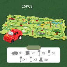 Load image into Gallery viewer, 🧩Children's Educational Puzzle Track Car Play Set🧩