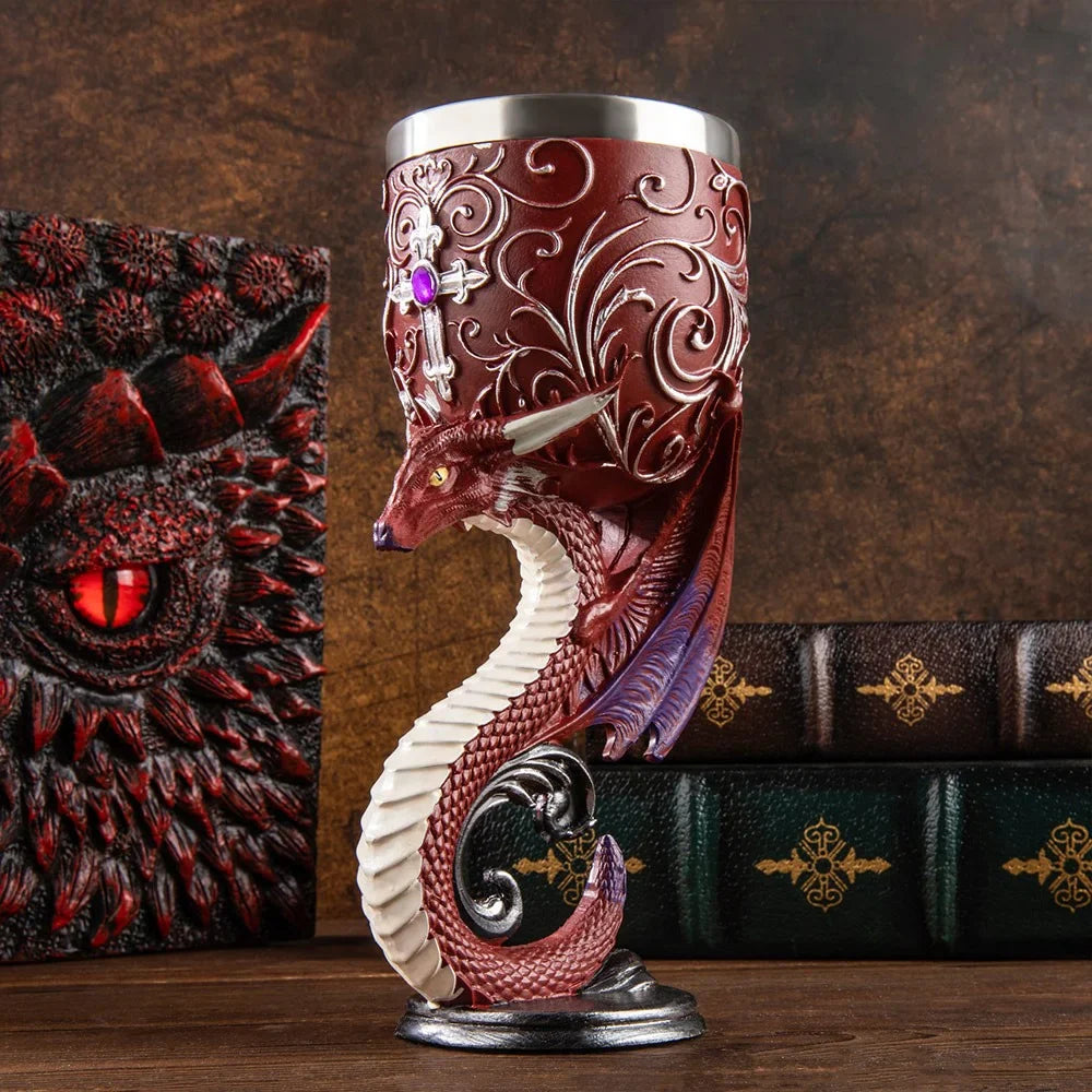 Magic Style Stainless Steel Vintage Goblet
