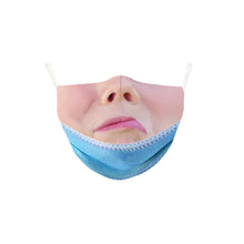 Load image into Gallery viewer, Simulation Human 3D Face Mask