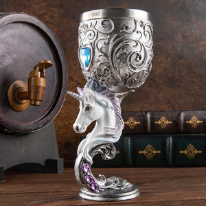 Magic Style Stainless Steel Vintage Goblet