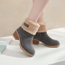 Load image into Gallery viewer, Heatseeker Women's Thermal Calf Wedge Boots