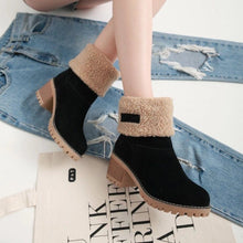 Load image into Gallery viewer, Heatseeker Women's Thermal Calf Wedge Boots