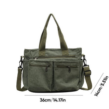 Load image into Gallery viewer, Solid Color Corduroy Tote Bag