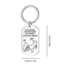 Load image into Gallery viewer, Valentine&#39;s Day Spoof Keychain