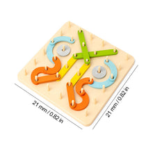 Load image into Gallery viewer, 🌈💐Montessori Pegboard Puzzle💐