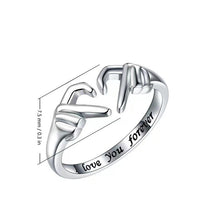 Load image into Gallery viewer, ‘I Love You Forever’ Heart Ring