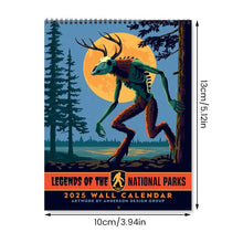 Load image into Gallery viewer, 2025 Wall Calendar: Legends of the National Parks