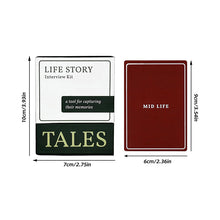 Load image into Gallery viewer, Life Story Interview Card Kit