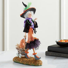 Load image into Gallery viewer, Halloween Witch Resin Ornament