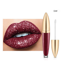 Load image into Gallery viewer, Diamond Lip Gloss Matte To Glitter Liquid Lipstick Waterproof