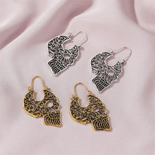 Load image into Gallery viewer, Skull Hallow Drop Earrings