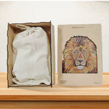 Load image into Gallery viewer, Wooden Lion Puzzle Blocks
