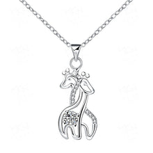 Load image into Gallery viewer, Graceful Love Giraffe Necklace