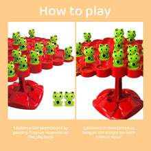 Load image into Gallery viewer, Children's Frog Balance Toy Set