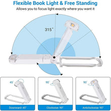 Load image into Gallery viewer, Rechargeable Book Reading LED Light