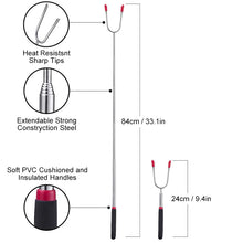 Load image into Gallery viewer, Telescopic Barbecue Forks
