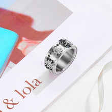 Load image into Gallery viewer, Stainless Steel Rotatable Gear Ring